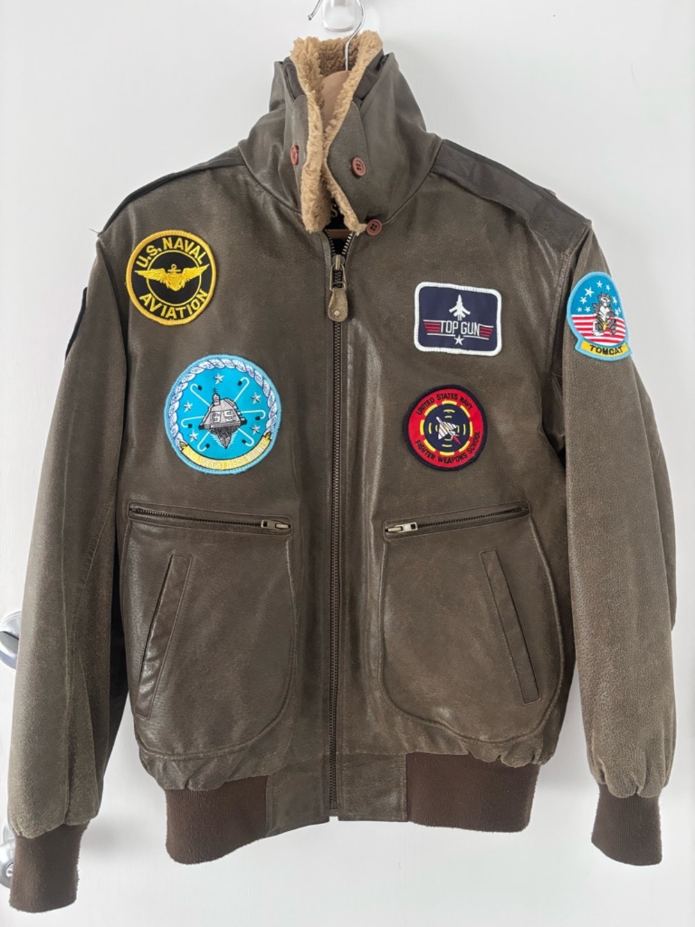 US Wings Aviator Jacket with Patches XL